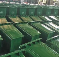 廣安市再增分類(lèi)環(huán)保鋼制垃圾桶助力創(chuàng)文
